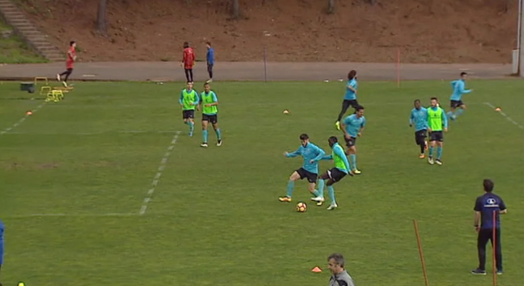 Futebol: Treino do Clube de Futebol União