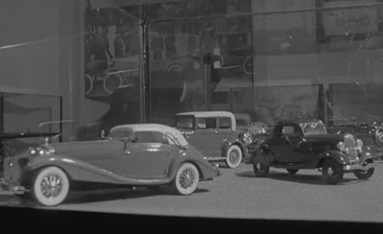 Exposição de miniaturas de automóveis no ACP