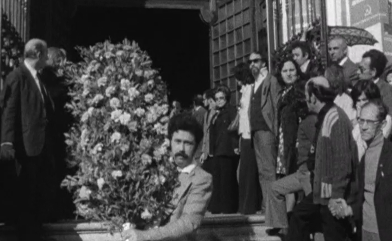 Funeral de Pedro Soares e Maria Luísa Costa Dias