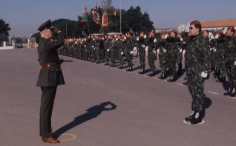 Visita do Tenente General Gerald O’ Sullivan a Portugal