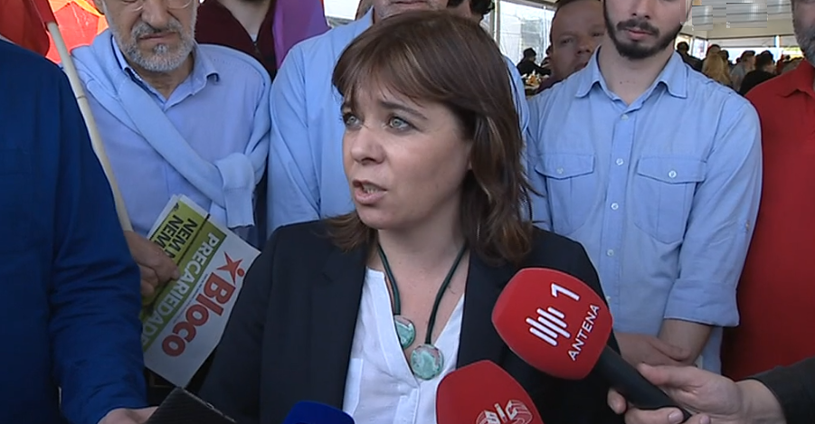 Catarina Martins em Espinho