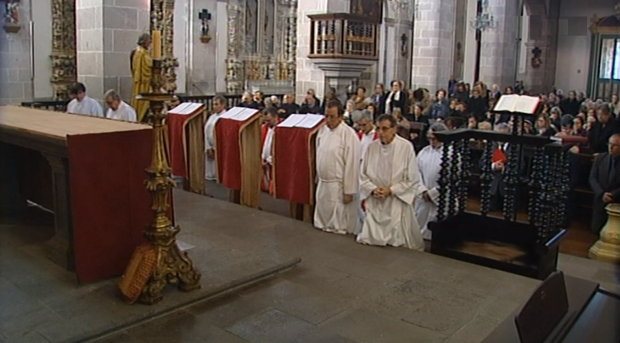 Cerimónia da “Paixão de Cristo” na Igreja de São José