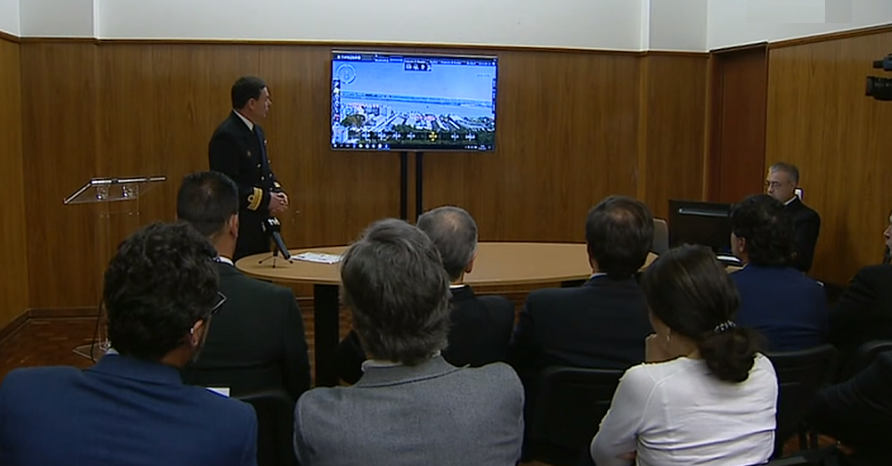 Inauguração do sistema radar “Costa Segura”