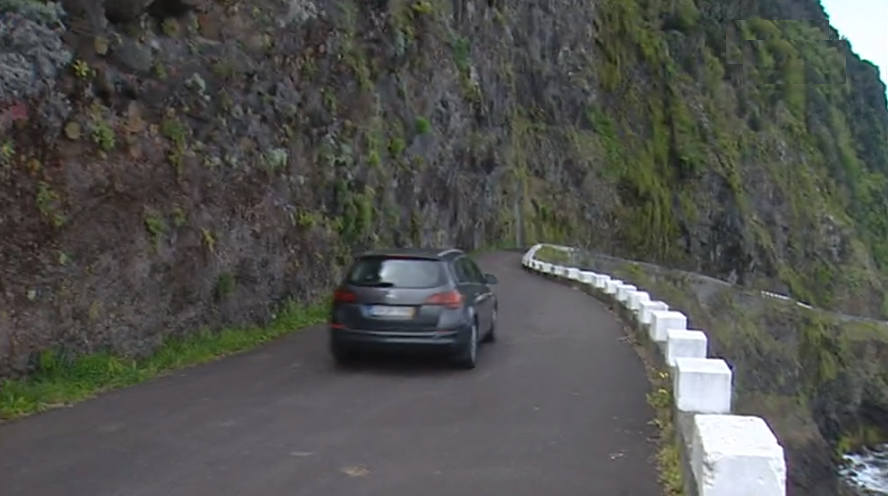 Abertura da estrada entre São Vicente e Porto Moniz