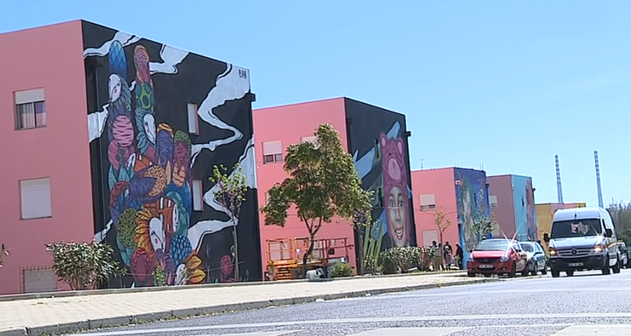 Arte urbana na Bela Vista