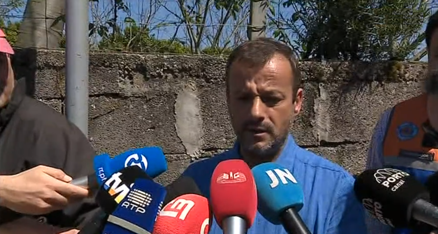 Incêndio em fábrica na Maia