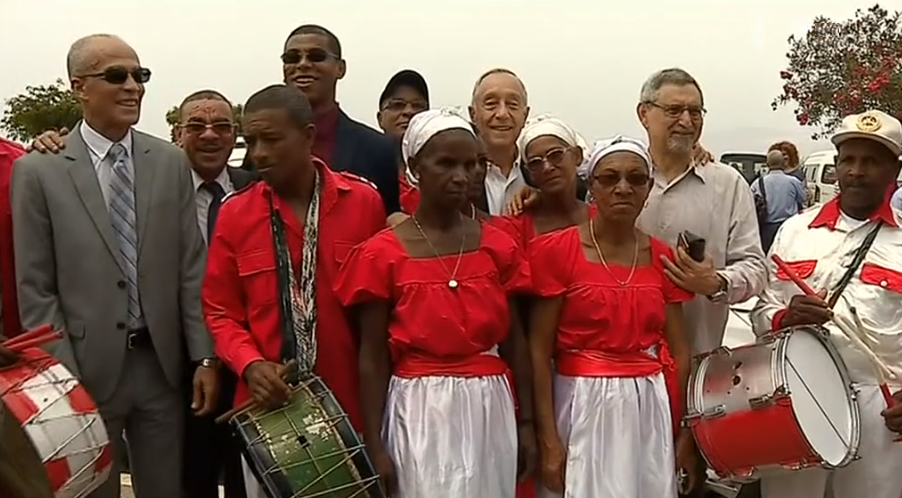 Marcelo Rebelo de Sousa em Cabo Verde
