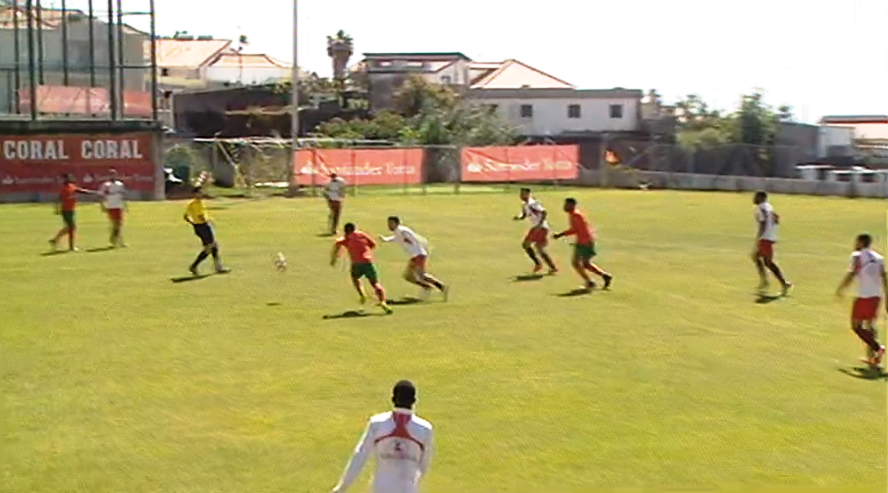 Futebol: Treino do Clube Sport Marítimo