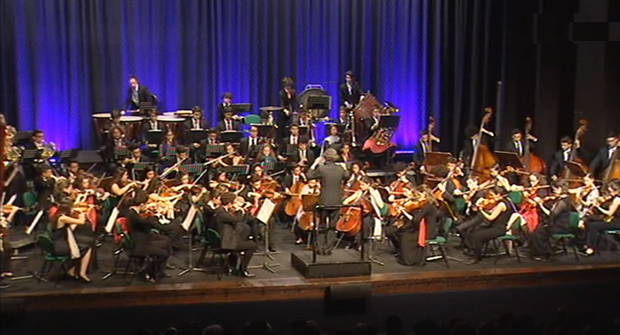 Orquestra de jovens dos conservatórios oficiais