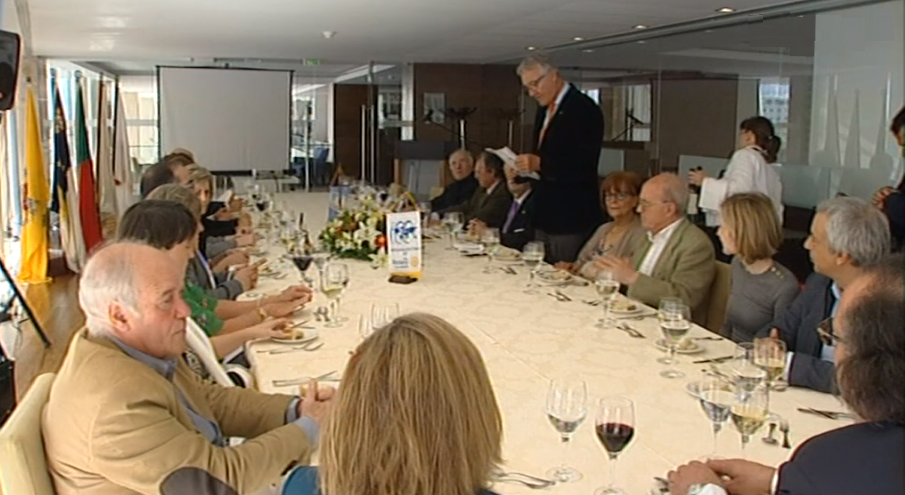 Encontro no Rotary Clube de São Miguel