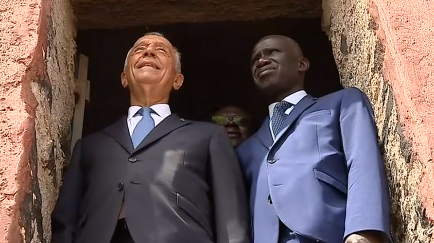 Marcelo Rebelo de Sousa no Senegal