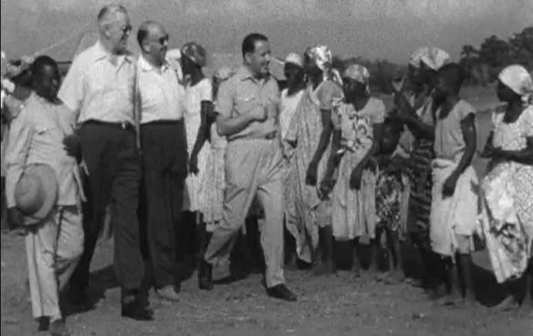 Visita de George Anderson a Angola