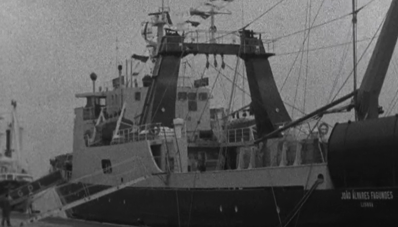 Inauguração do navio-congelador “João Álvares Fagundes”