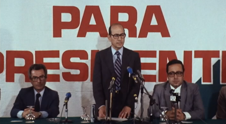 Conferência de imprensa de António Soares Carneiro