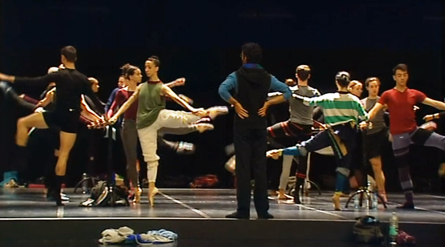 Ensaio do espetáculo da Companhia Nacional de Bailado