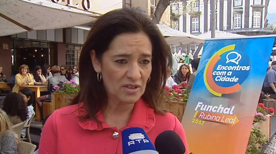 Campanha de Rubina Leal no Funchal