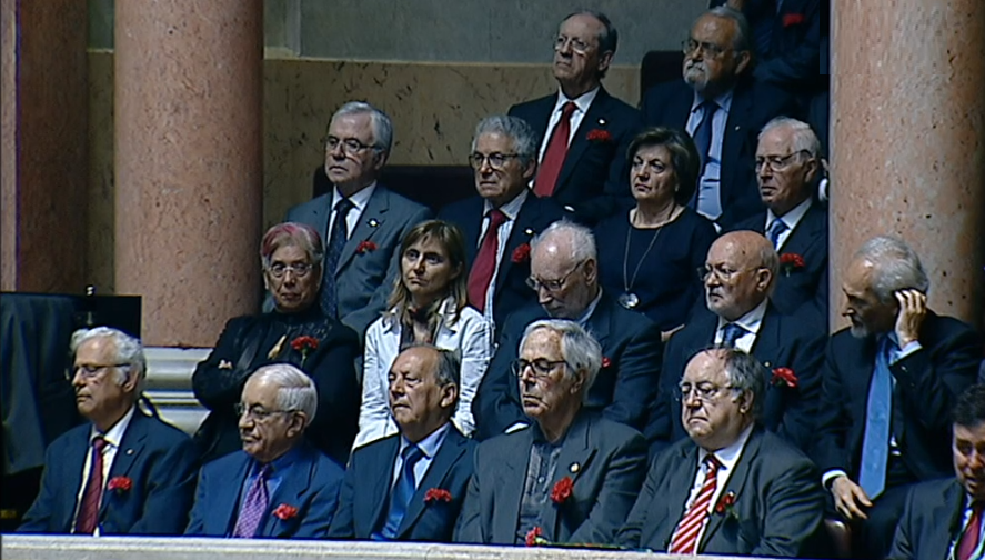 Discursos políticos na sessão solene do 25 de Abril