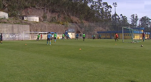 Futebol: Treino do Clube de Futebol União