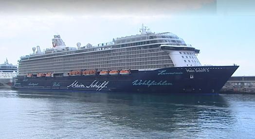 Cruzeiro “Mein Schiff 5” faz escala no Funchal