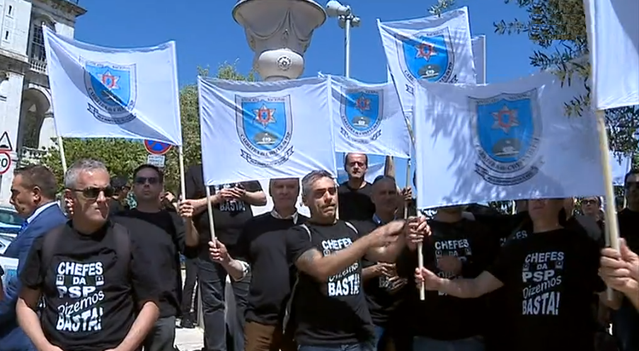 PSP em vigília de protesto