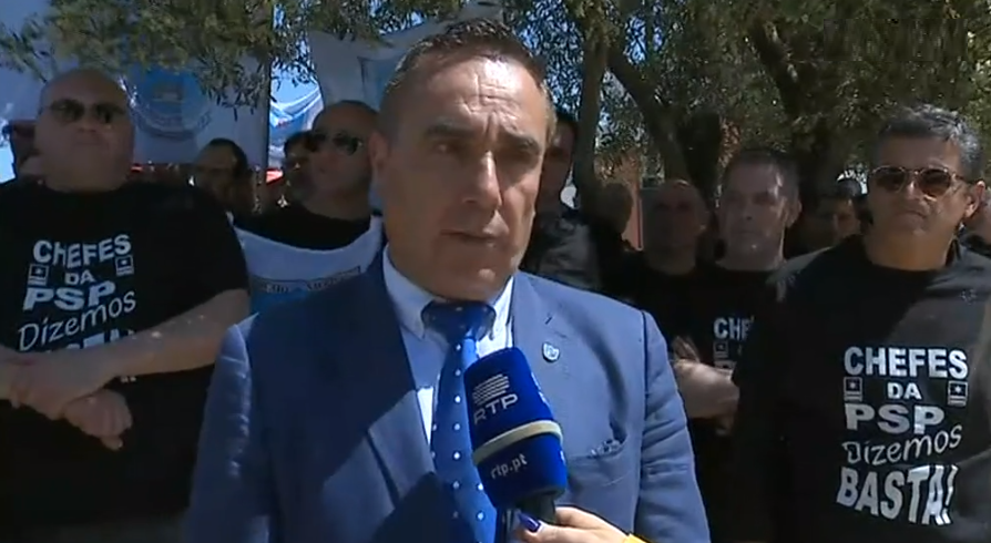 PSP em vigília de protesto