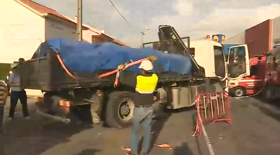 Queda de Avioneta em Tires