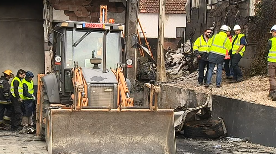 Queda de avioneta em Tires