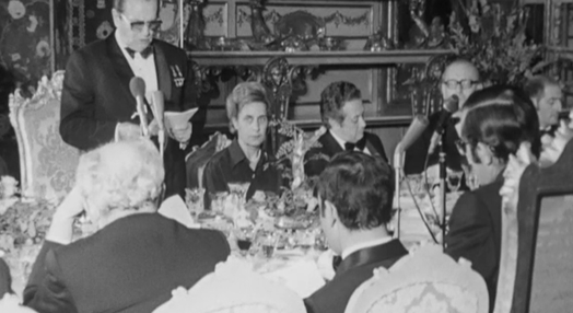 Banquete com Josip Broz Tito e António Ramalho Eanes em Lisboa