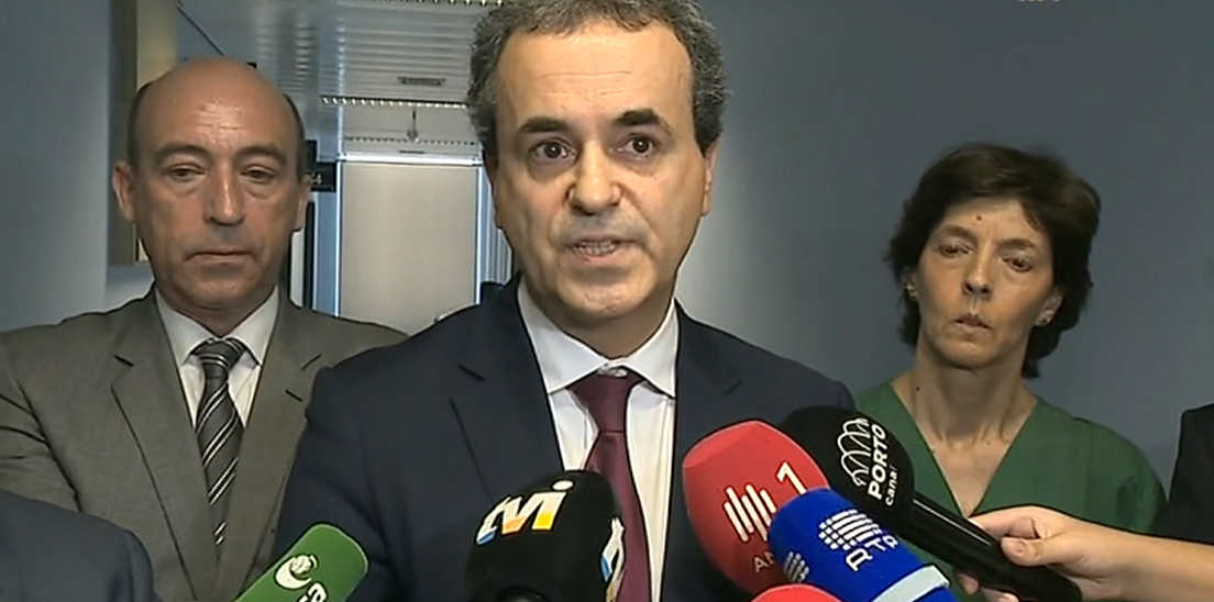 Declarações de Fernando Araújo e Paulo Morgado