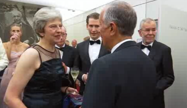 Marcelo Rebelo de Sousa em Salzburgo