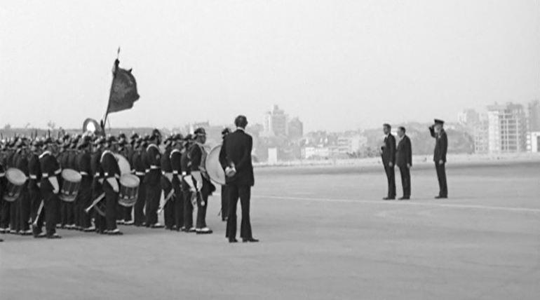 Partida de Walter Mondale para os Estados Unidos da América