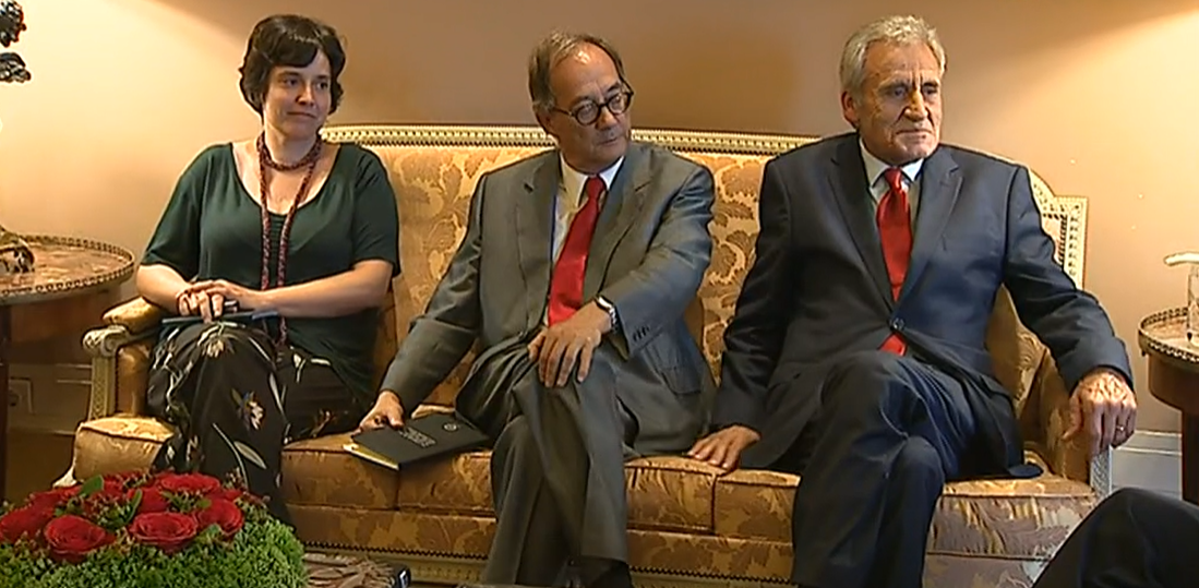 Marcelo Rebelo de Sousa recebe partidos