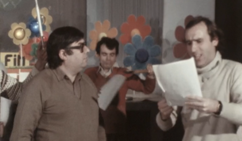 Ensaio da peça de teatro “Graças e desgraças da corte de el-rei Tadinho”