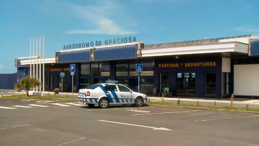 Nova aerogare da Ilha da Graciosa