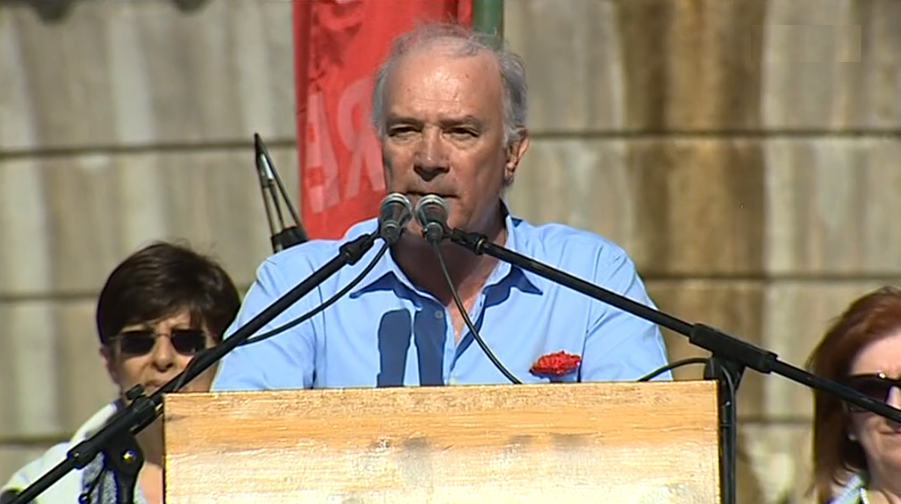 Discurso de Arménio Carlos em Lisboa