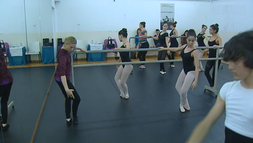 Ensaio do bailado “A Perna Esquerda de Tchaikovski”