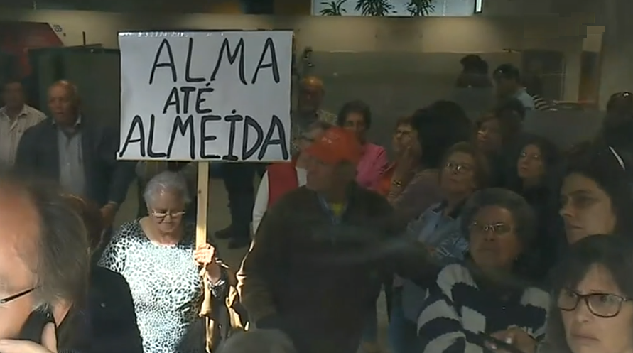 Encerramento da CGD em Almeida