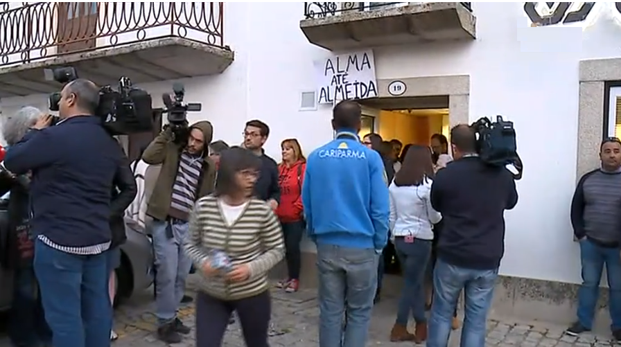 Protestos em Almeida