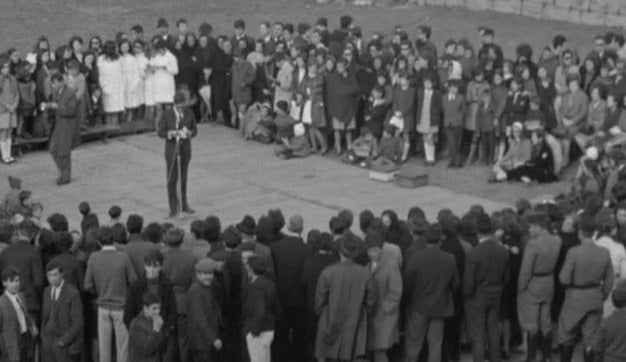 Romagem dos alunos do Liceu Nacional da Guarda a Belmonte