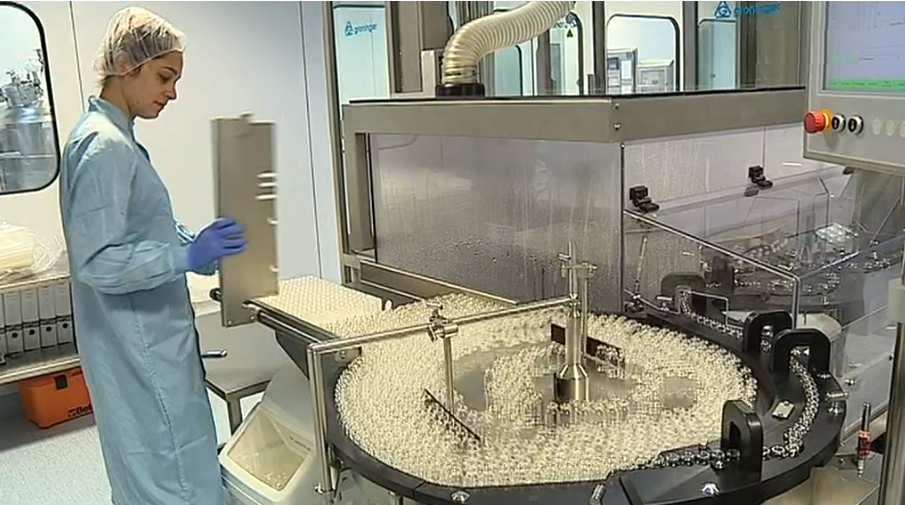 Inauguração de fábrica de medicamentos em Sintra