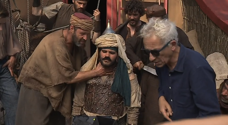 Rodagem do filme “Peregrinação”