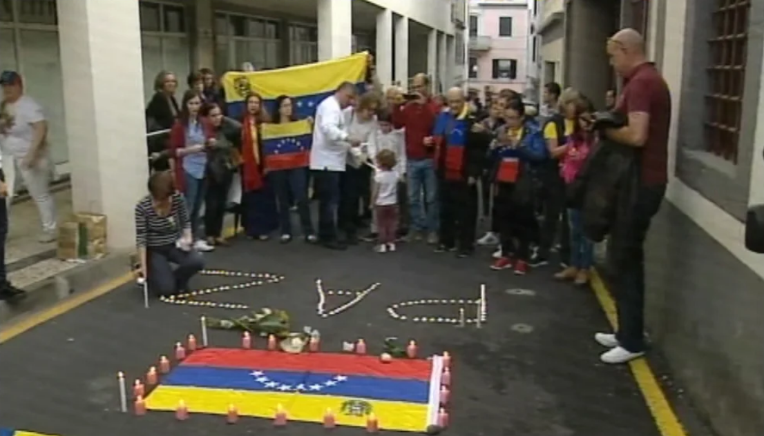 Vigília “Por uma Venezuela livre”