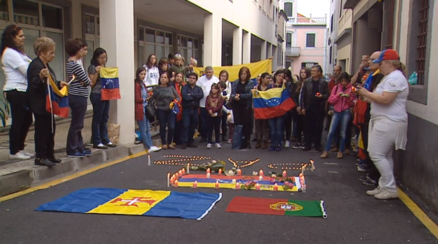 Vigília pela paz na Venezuela