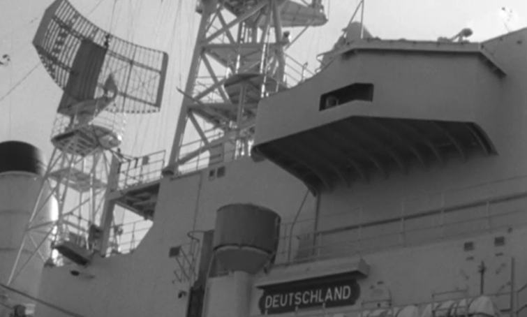 Chegada do navio-escola “Deutschland” a Lisboa