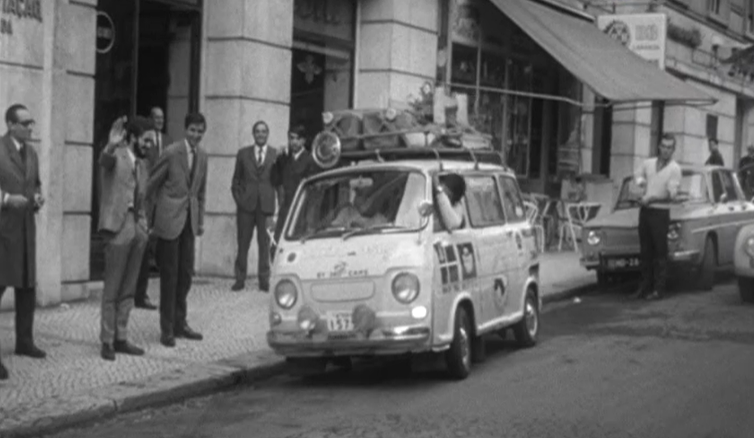 Passagem de estudantes japoneses em Lisboa