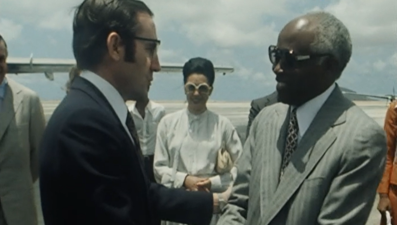 Partida de António Ramalho Eanes de Cabo Verde