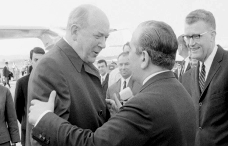 Chegada de David Dean Rusk a Lisboa