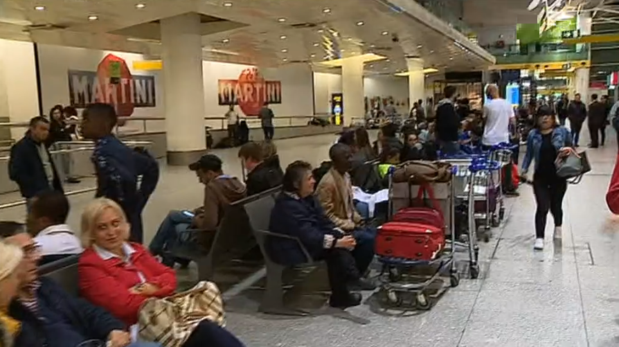 Avaria no Aeroporto de Lisboa