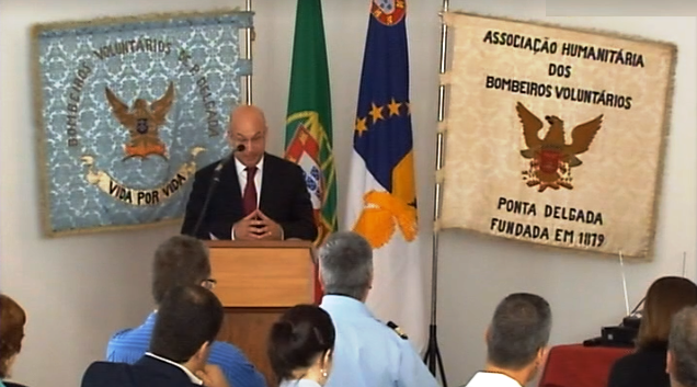 Comemorações do aniversário dos Bombeiros de Ponta Delgada