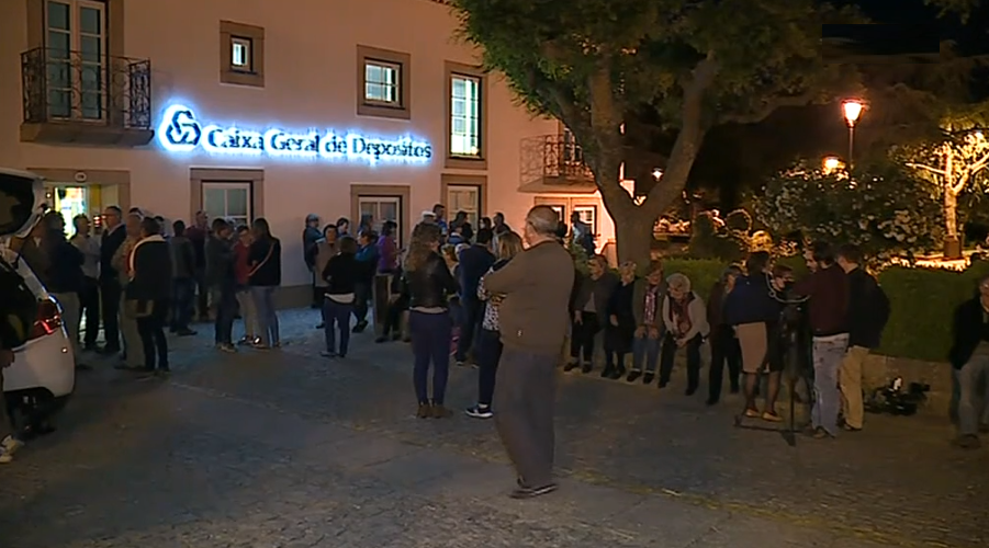 Protestos em  Almeida
